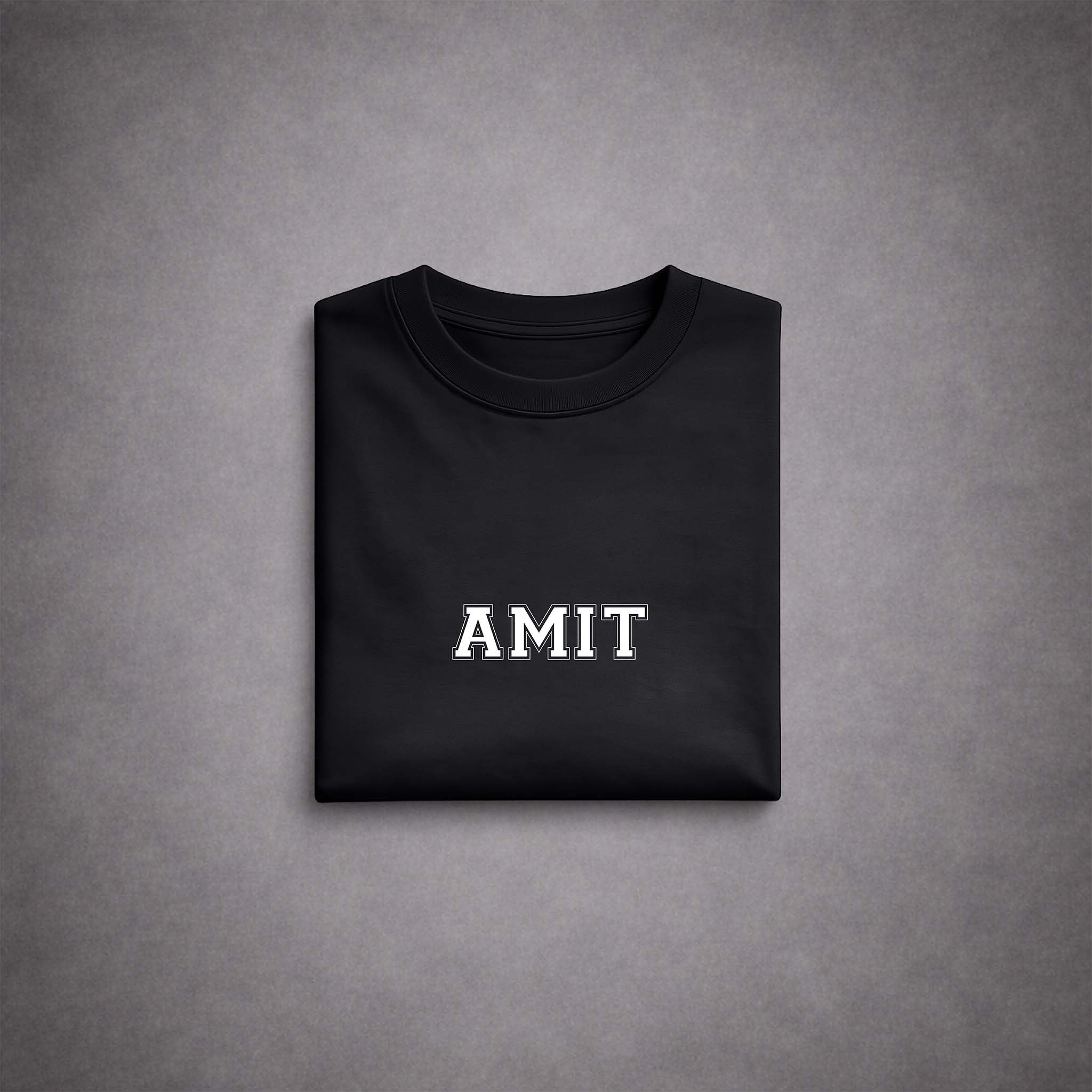 Custom Name Tee - Amit
