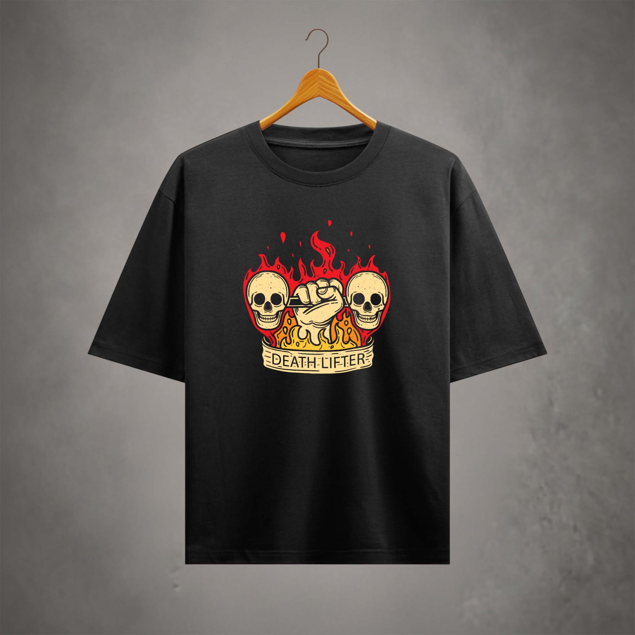 Oversized - Death Lifter Tee