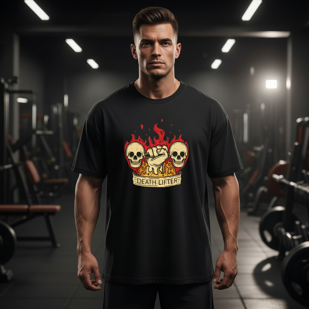 Oversized - Death Lifter Tee