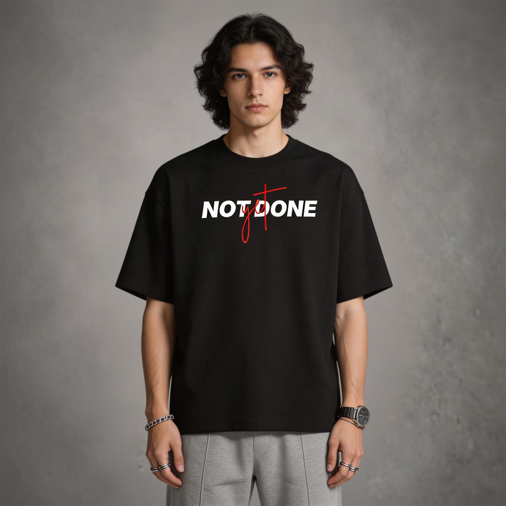 Oversized - Not Done Yet Tee